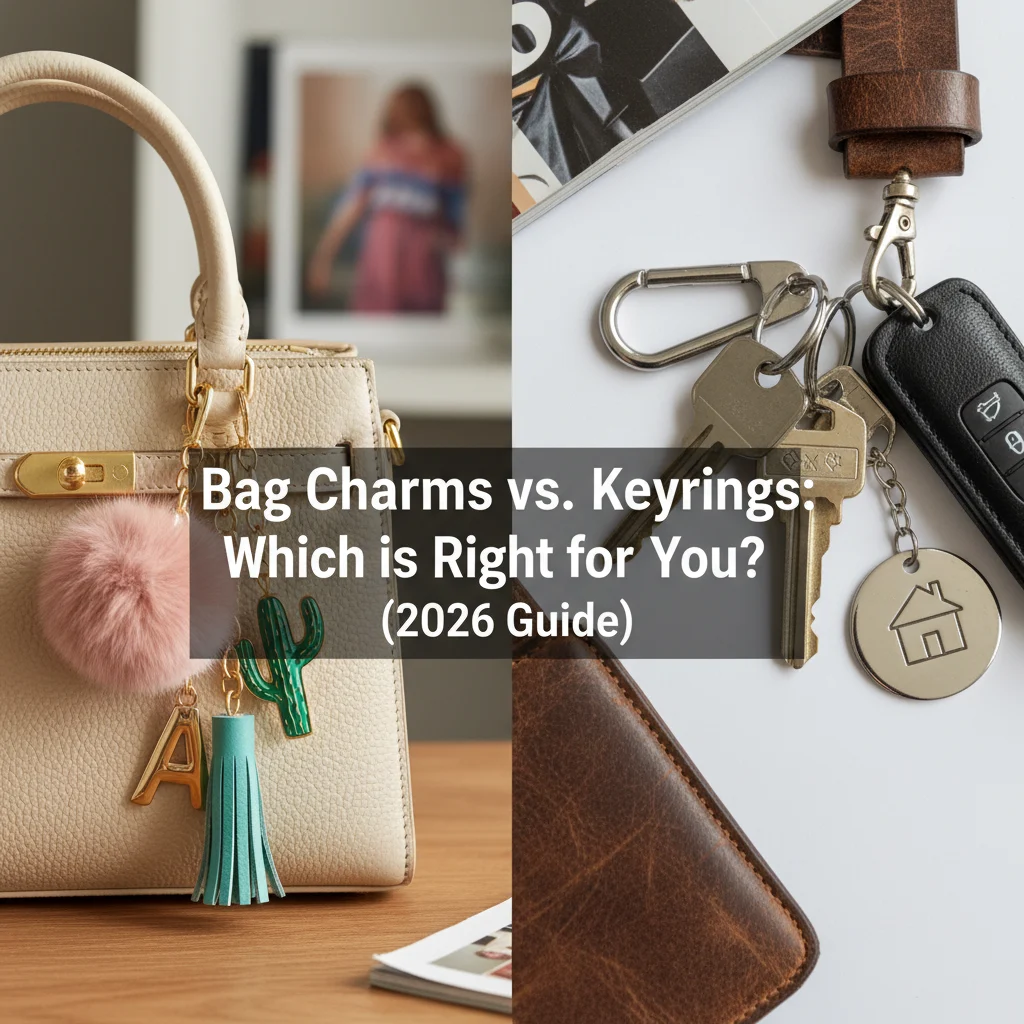 Bag Charms vs. Keyrings: Which is Right for You? (2026 Guide)