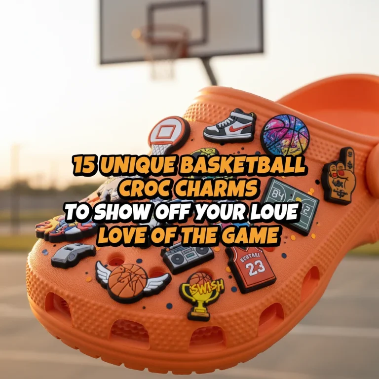 15 Unique Basketball Croc Charms to Show Off Your Love of the Game