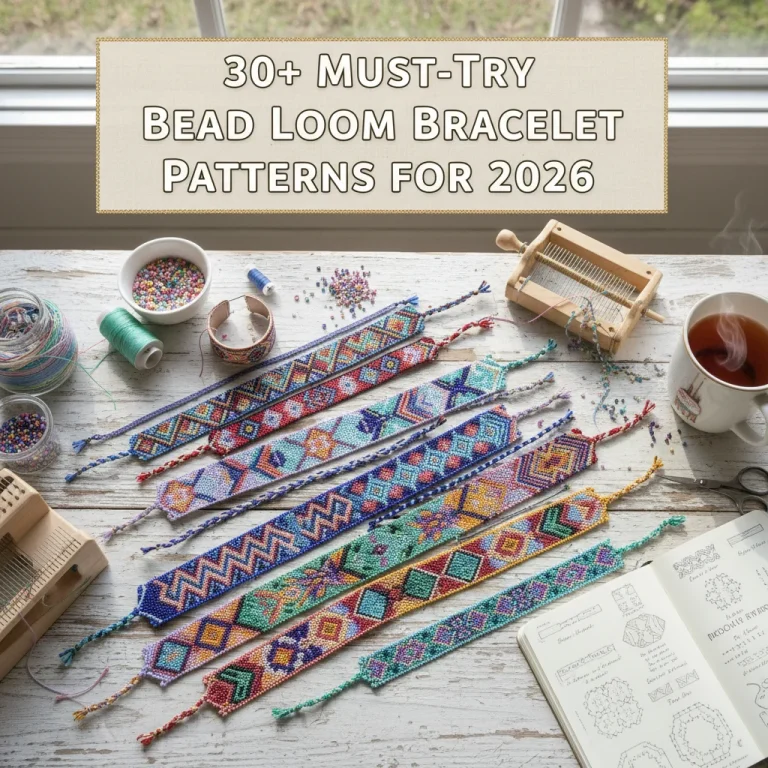 30+ Must-Try Bead Loom Bracelet Patterns for 2026