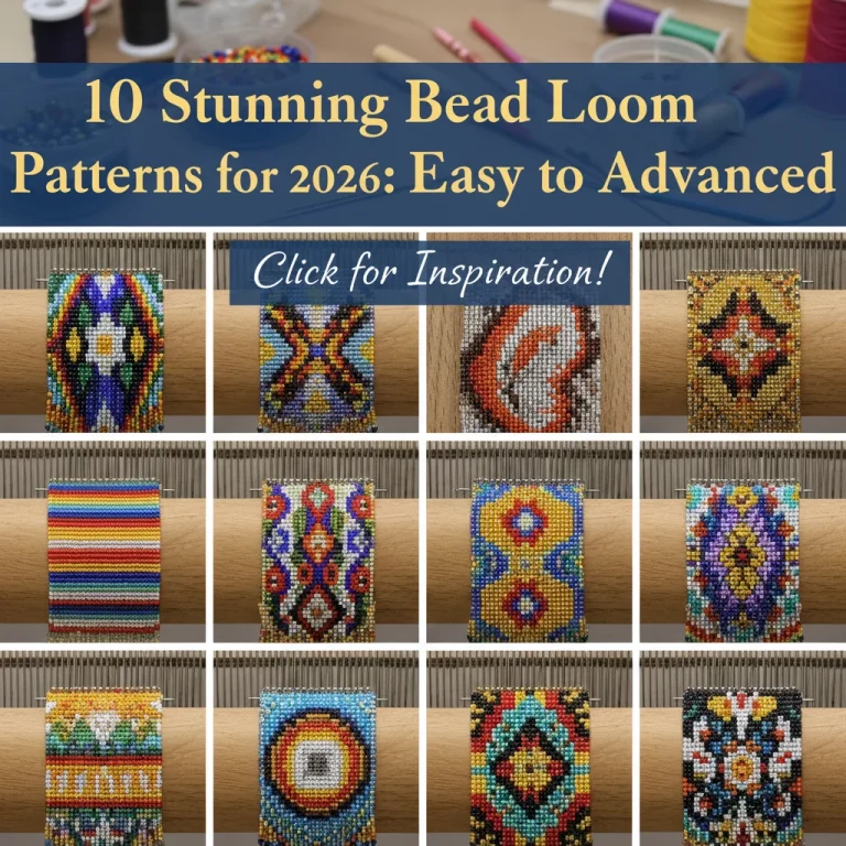10 Stunning Bead Loom Patterns for 2026: Easy to Advanced