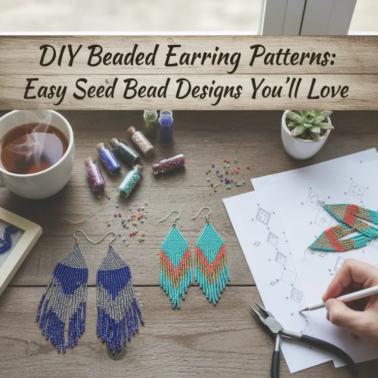 DIY Beaded Earring Patterns: Easy Seed Bead Designs You’ll Love