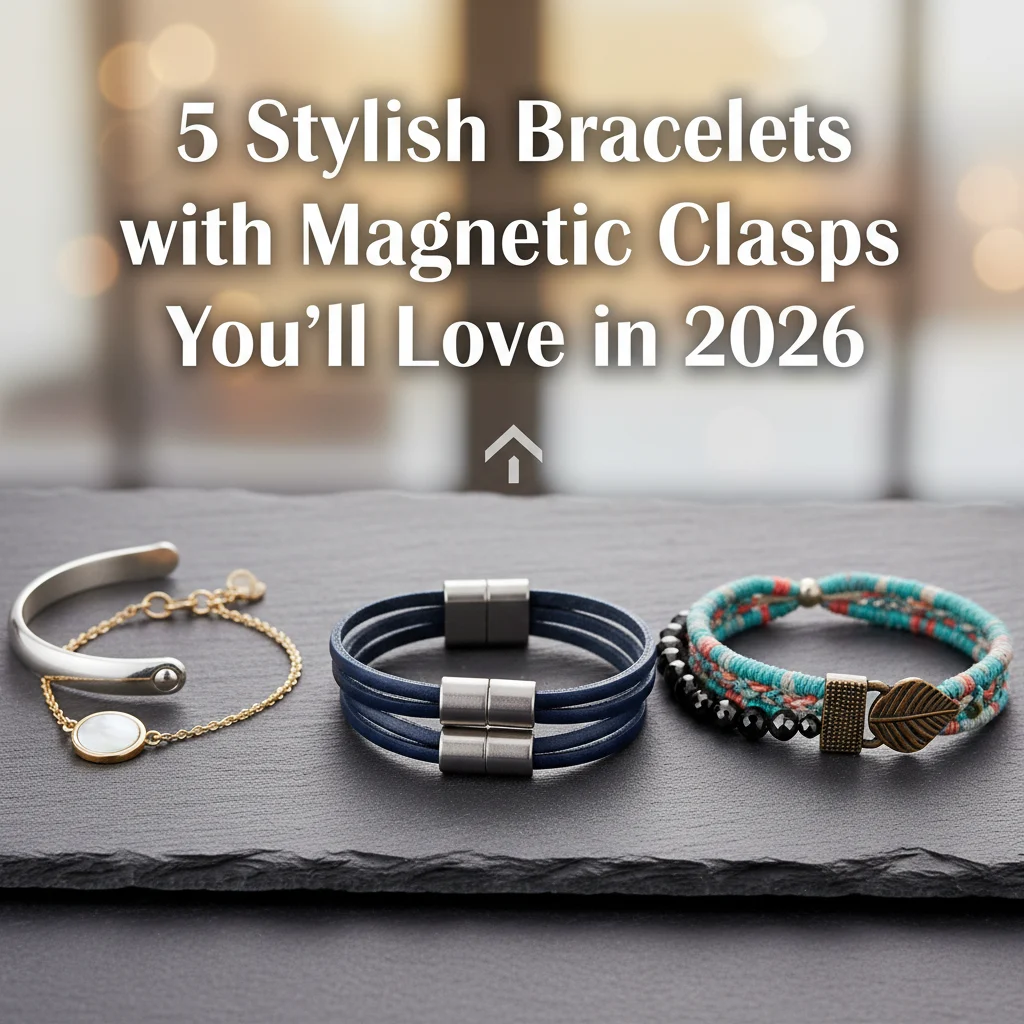 5 Stylish Bracelets with Magnetic Clasps You’ll Love in 2026