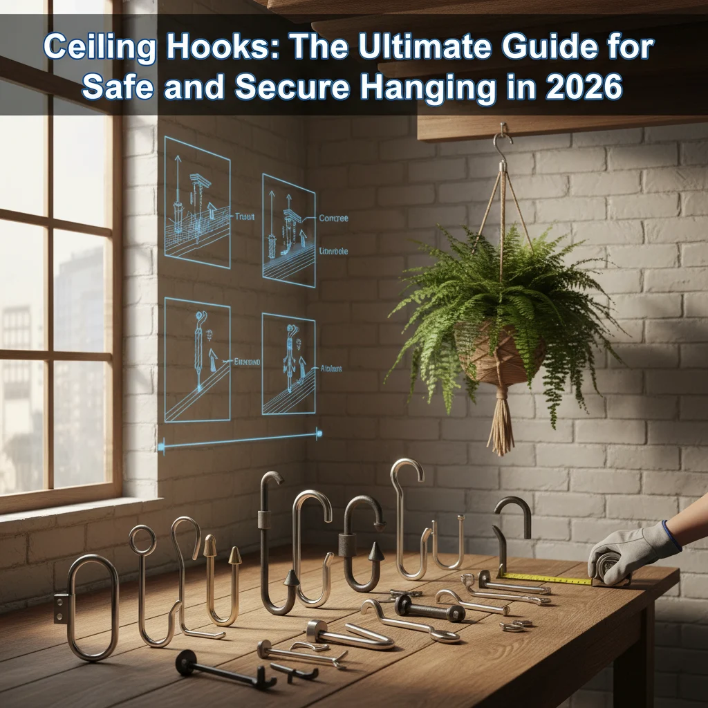 Ceiling Hooks: The Ultimate Guide for Safe and Secure Hanging in 2026