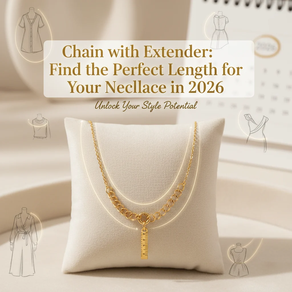 Chain with Extender: Find the Perfect Length for Your Necklace in 2026