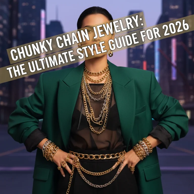 Chunky Chain Jewelry: The Ultimate Style Guide for 2026