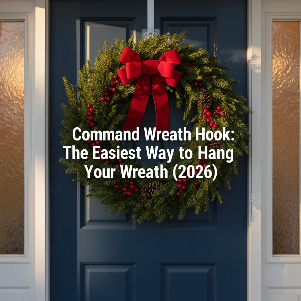 Command Wreath Hook: The Easiest Way to Hang Your Wreath (2026)