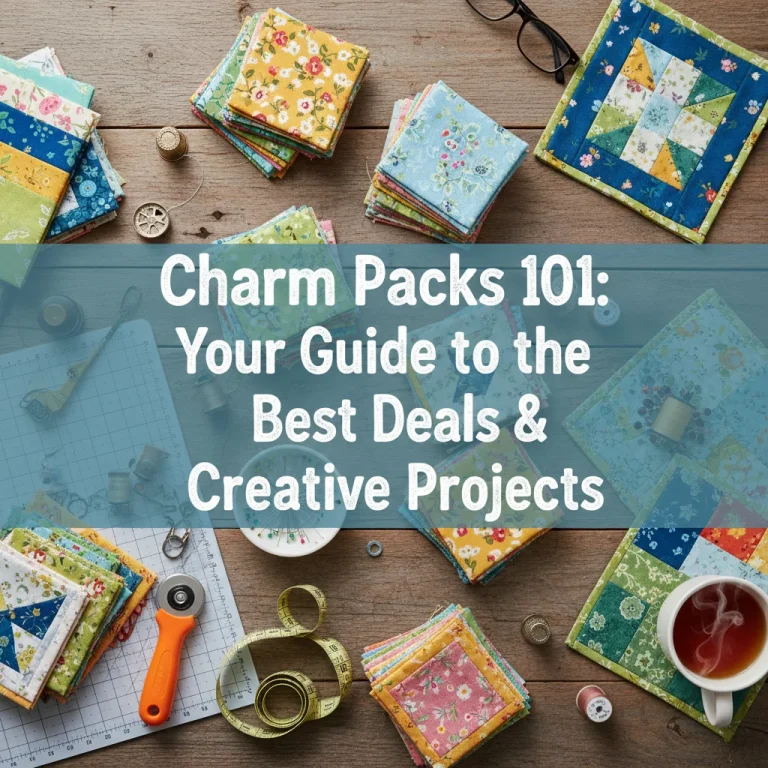 Charm Packs 101: Your Guide to the Best Deals & Creative Projects