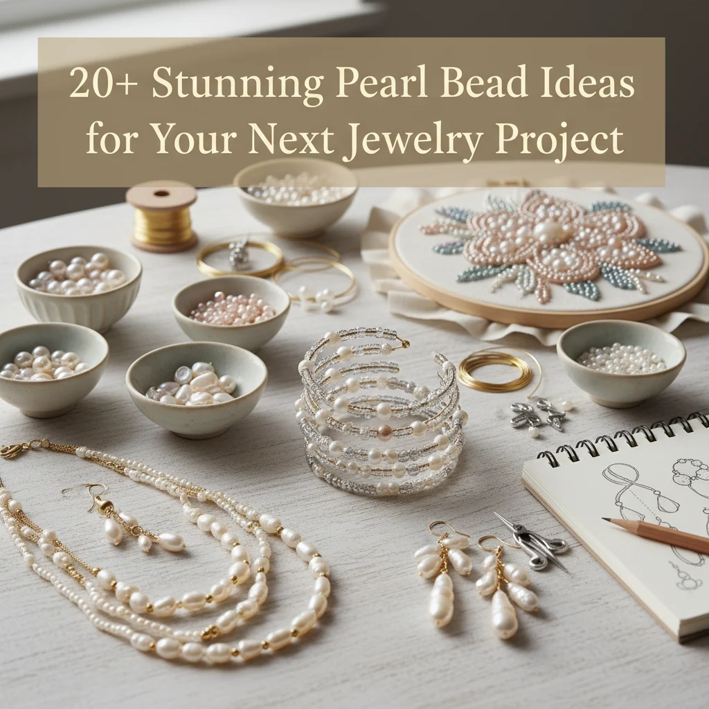 20+ Stunning Pearl Bead Ideas for Your Next Jewelry Project