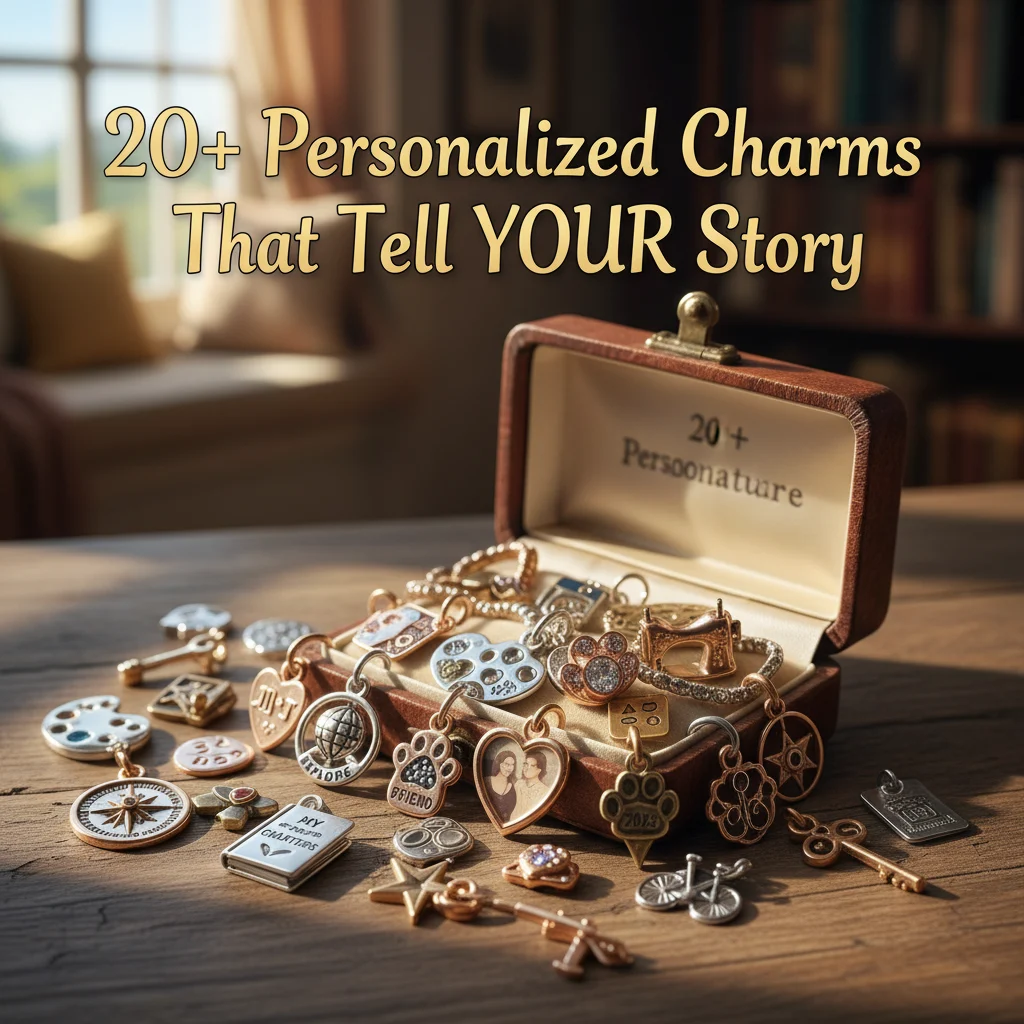 20+ Personalized Charms That Tell YOUR Story
