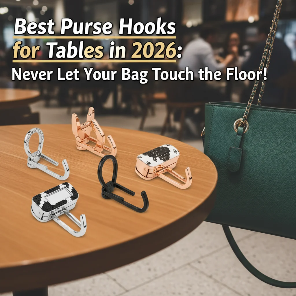 Best Purse Hooks for Tables in 2026: Never Let Your Bag Touch the Floor!