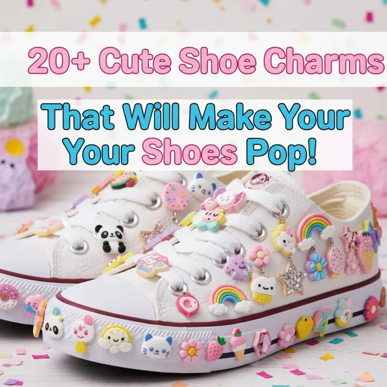 20+ Cute Shoe Charms That Will Make Your Shoes Pop!