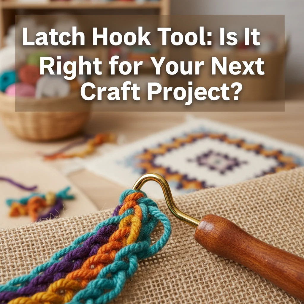 Latch Hook Tool: Is It Right for Your Next Craft Project?