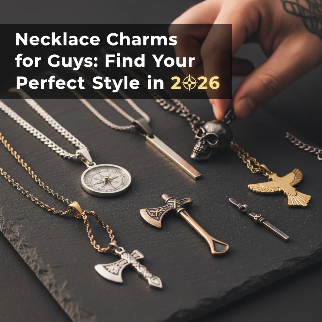 Necklace Charms for Guys: Find Your Perfect Style in 2026