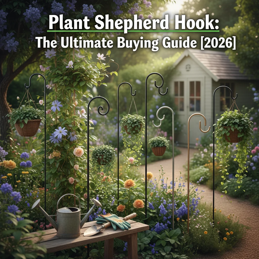 Plant Shepherd Hook: The Ultimate Buying Guide [2026]