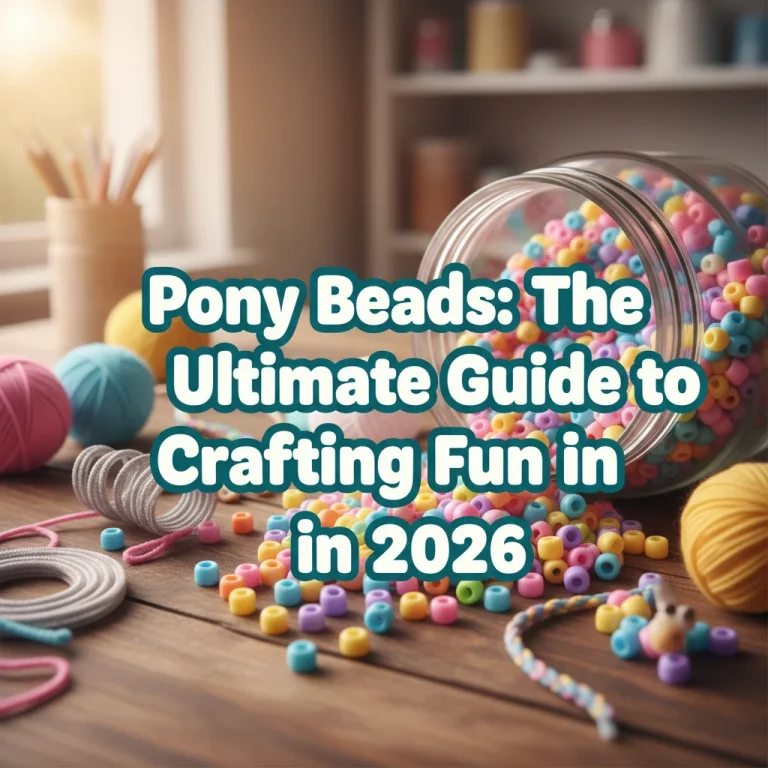 Pony Beads: The Ultimate Guide to Crafting Fun in 2026