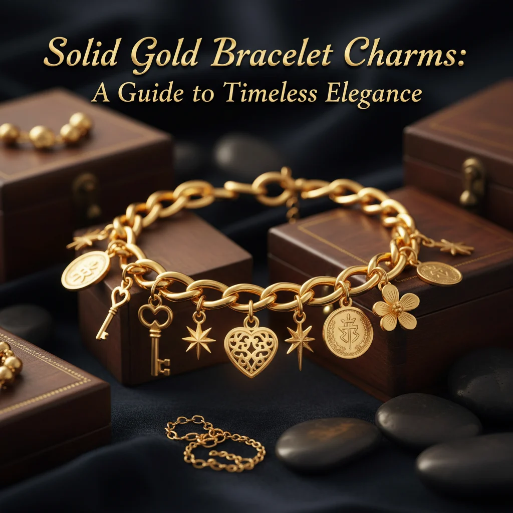 Solid Gold Bracelet Charms: A Guide to Timeless Elegance
