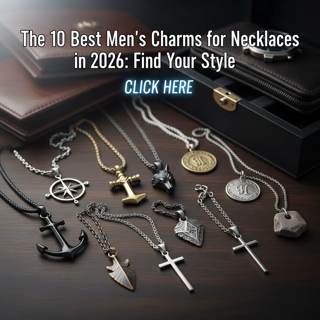 The 10 Best Men’s Charms for Necklaces in 2026: Find Your Style