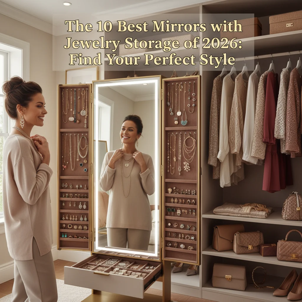 The 10 Best Mirrors with Jewelry Storage of 2026: Find Your Perfect Style