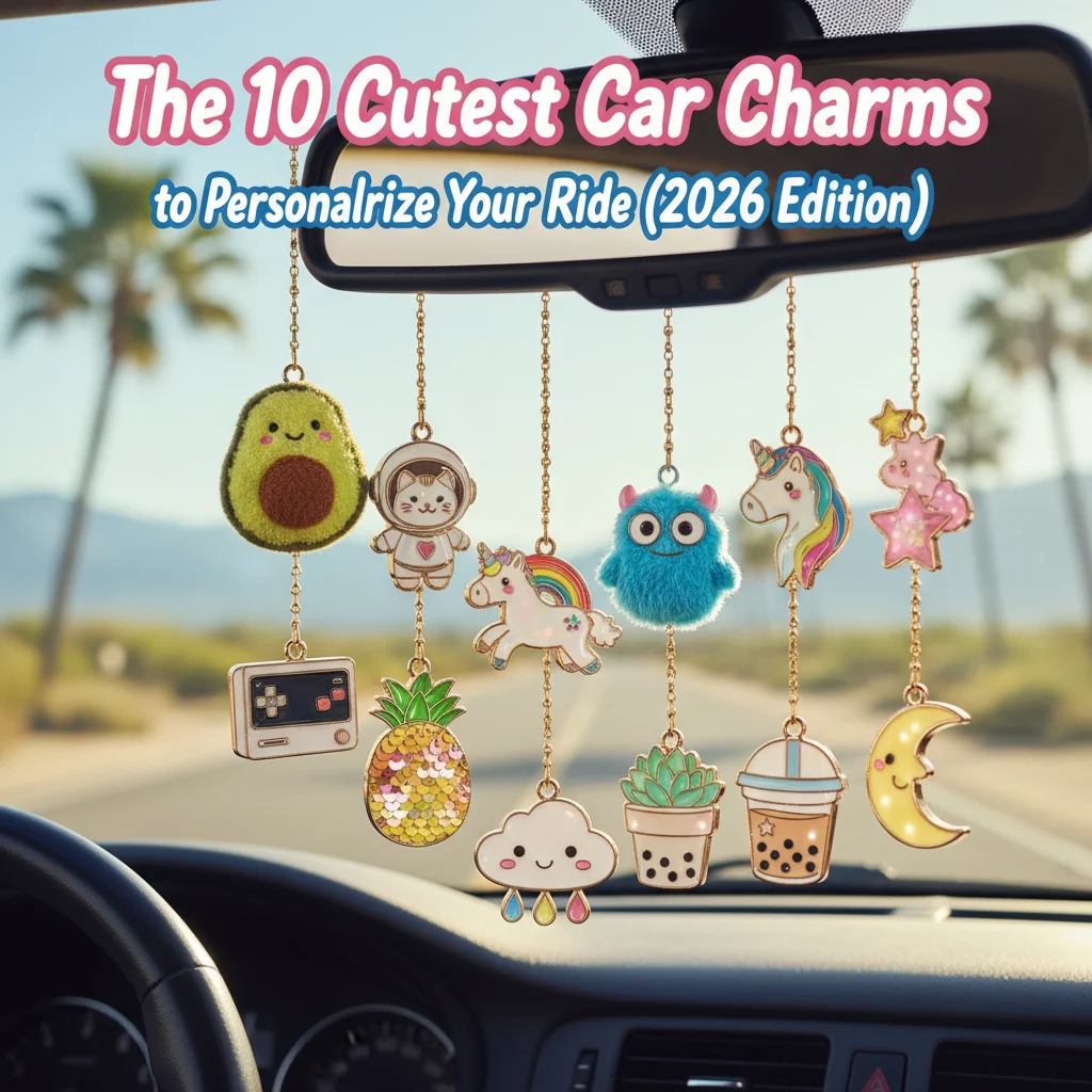 The 10 Cutest Car Charms to Personalize Your Ride (2026 Edition)
