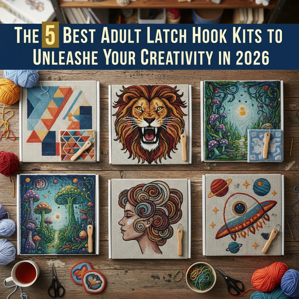 The 5 Best Adult Latch Hook Kits to Unleash Your Creativity in 2026