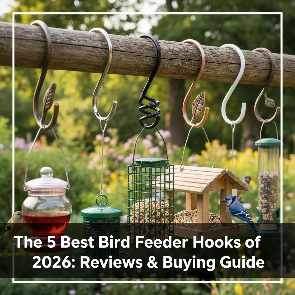 The 5 Best Bird Feeder Hooks of 2026: Reviews & Buying Guide