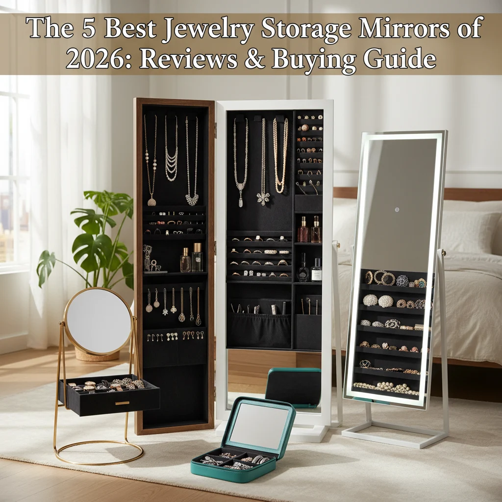 The 5 Best Jewelry Storage Mirrors of 2026: Reviews & Buying Guide