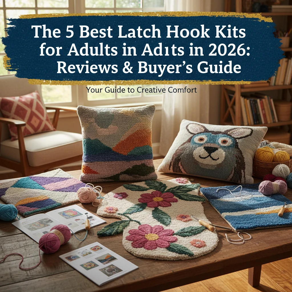 The 5 Best Latch Hook Kits for Adults in 2026: Reviews & Buyer’s Guide