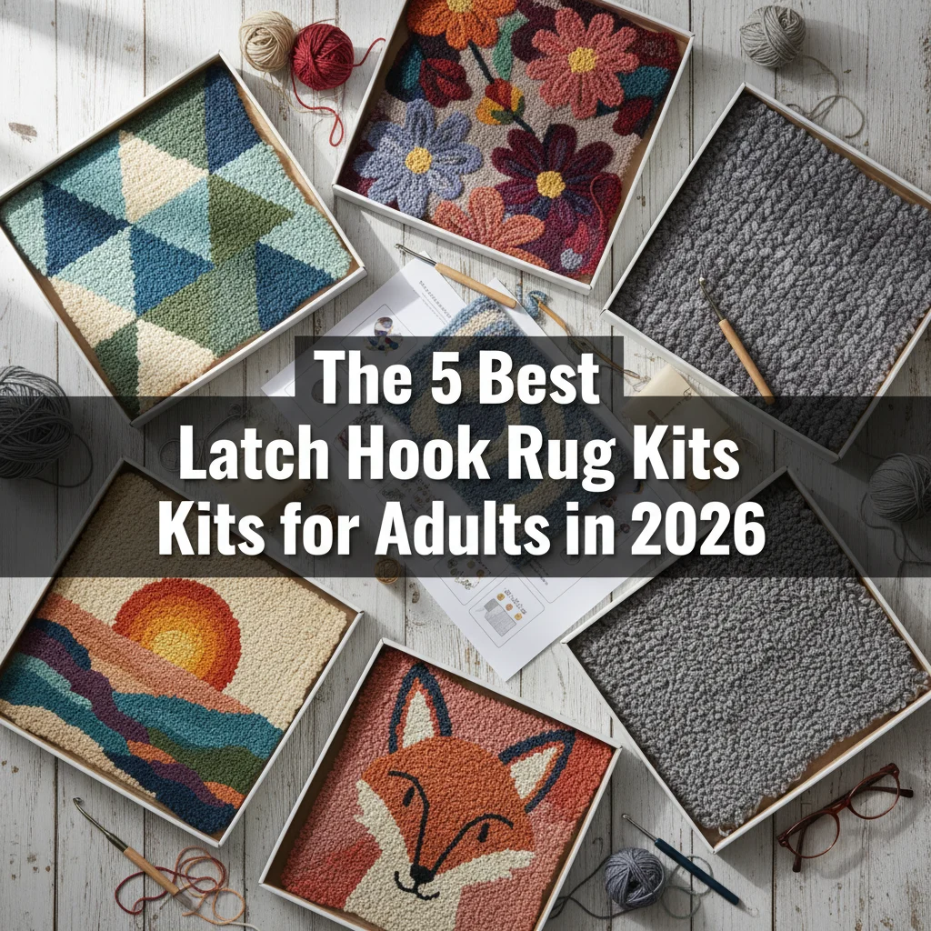 The 5 Best Latch Hook Rug Kits for Adults in 2026