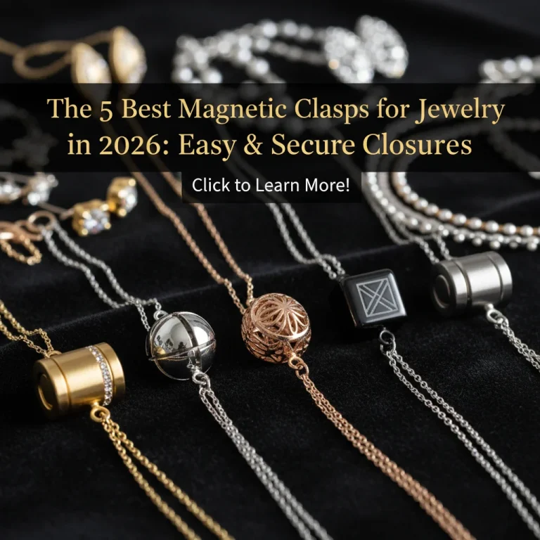 The 5 Best Magnetic Clasps for Jewelry in 2026: Easy & Secure Closures