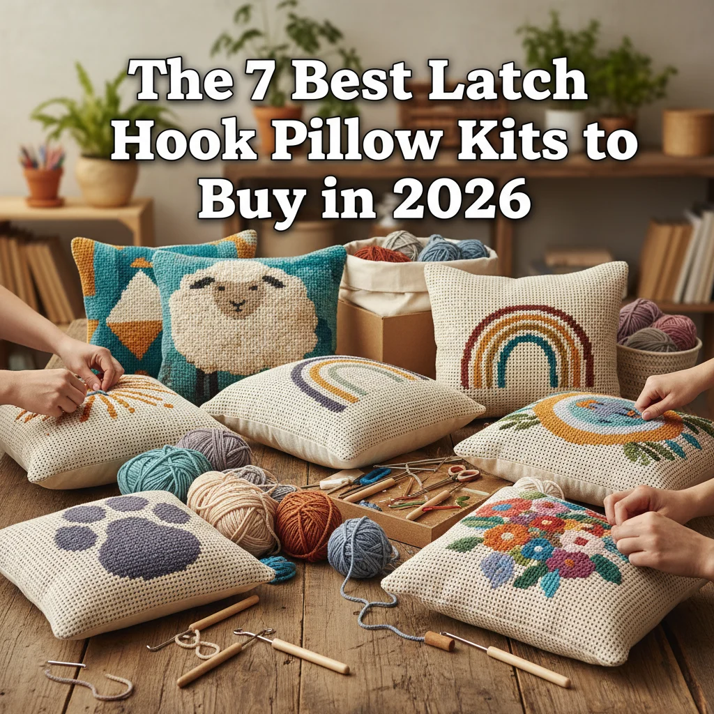 The 7 Best Latch Hook Pillow Kits to Buy in 2026