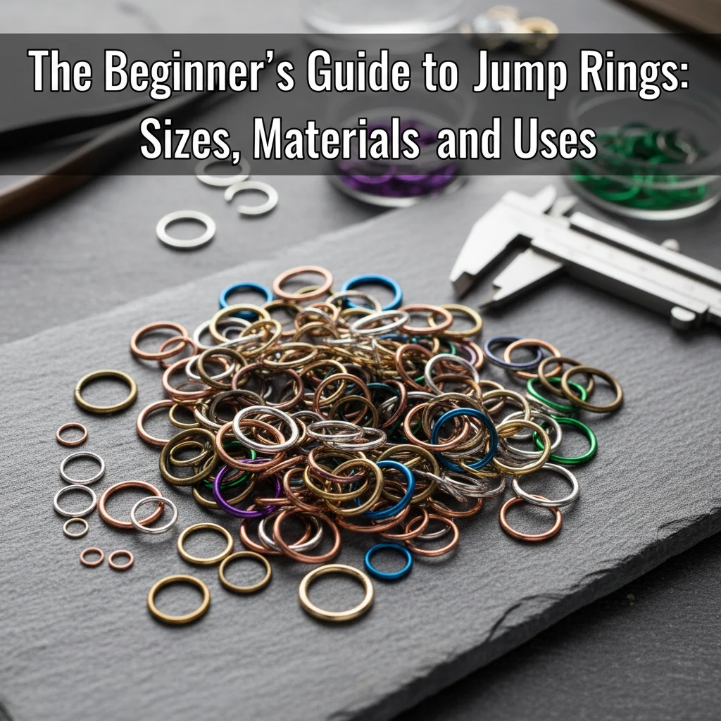 The Beginner’s Guide to Jump Rings: Sizes, Materials, and Uses