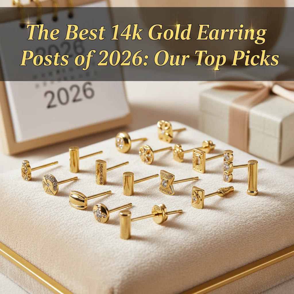 The Best 14k Gold Earring Posts of 2026: Our Top Picks