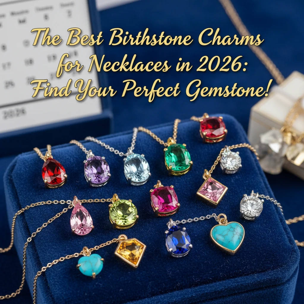 The Best Birthstone Charms for Necklaces in 2026: Find Your Perfect Gemstone!
