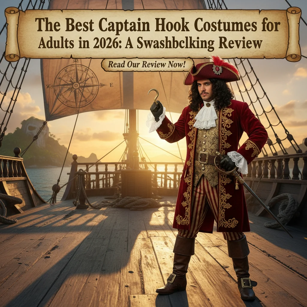 The Best Captain Hook Costumes for Adults in 2026: A Swashbuckling Review