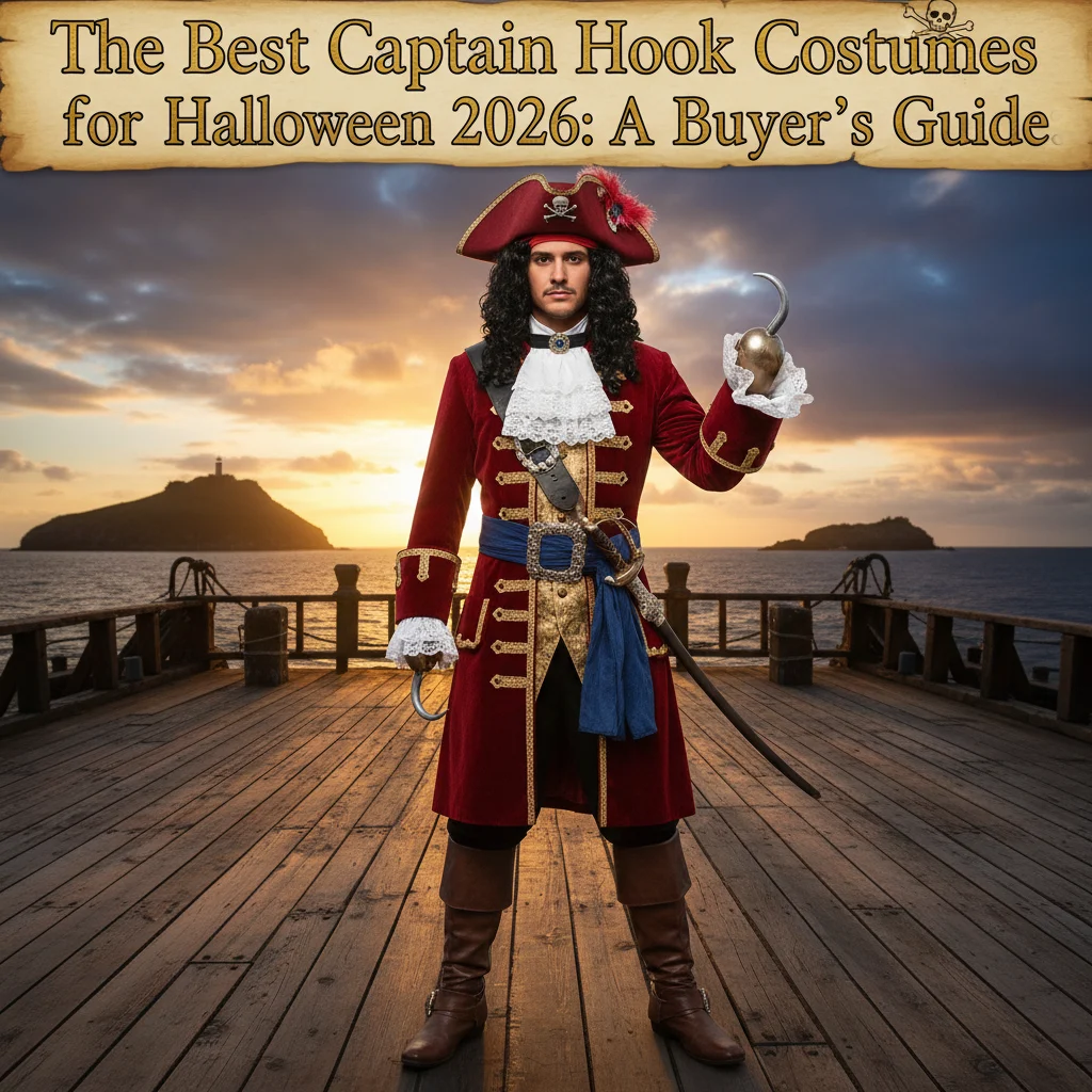 The Best Captain Hook Costumes for Halloween 2026: A Buyer’s Guide
