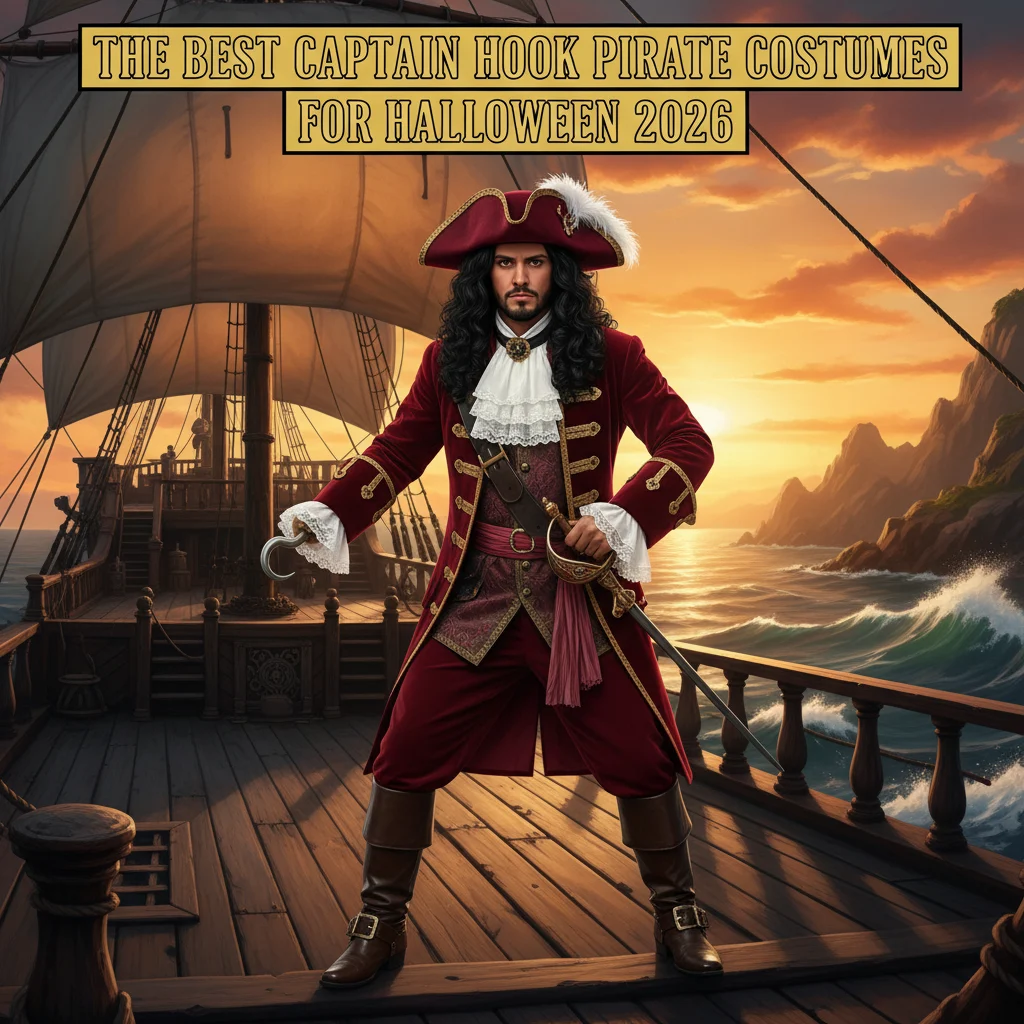 The Best Captain Hook Pirate Costumes for Halloween 2026