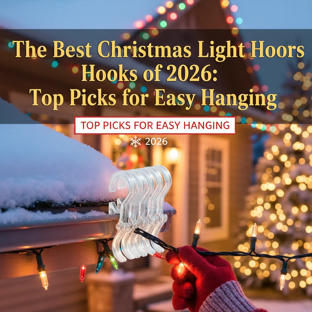 The Best Christmas Light Hooks of 2026: Top Picks for Easy Hanging