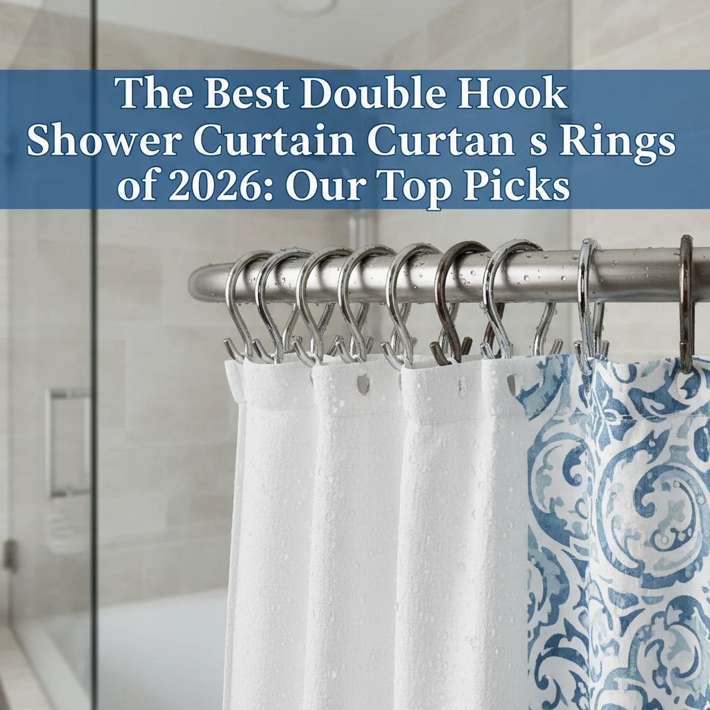 The Best Double Hook Shower Curtain Rings of 2026: Our Top Picks
