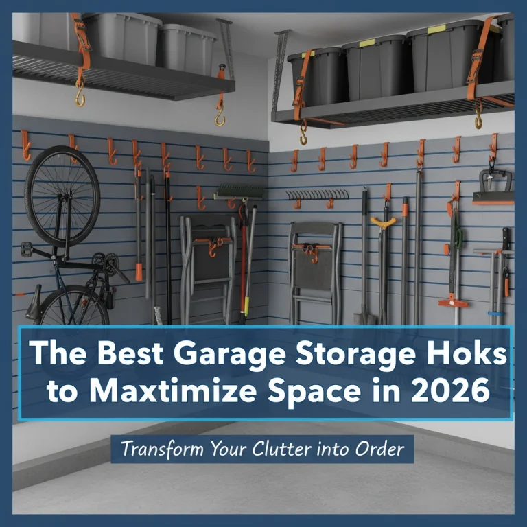 The Best Garage Storage Hooks to Maximize Space in 2026