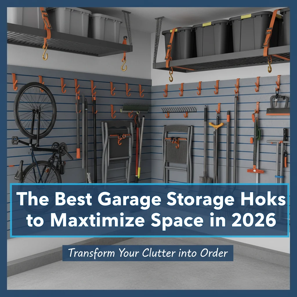 The Best Garage Storage Hooks to Maximize Space in 2026