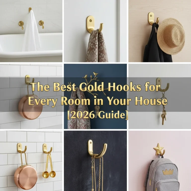 The Best Gold Hooks for Every Room in Your House [2026 Guide]