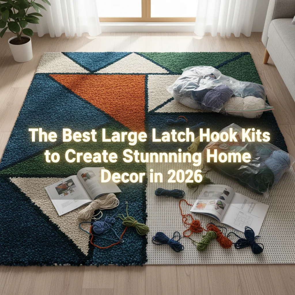 The Best Large Latch Hook Rug Kits to Create Stunning Home Decor in 2026