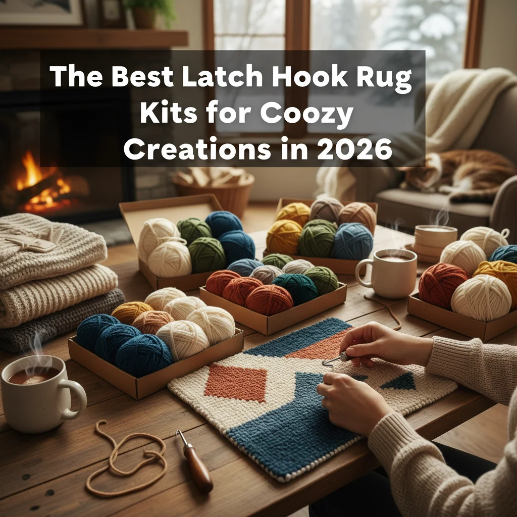 The Best Latch Hook Rug Kits for Cozy Creations in 2026