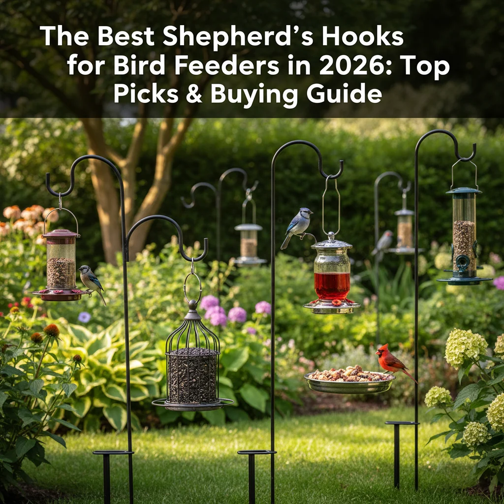 The Best Shepherd’s Hooks for Bird Feeders in 2026: Top Picks & Buying Guide