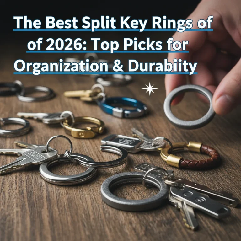 The Best Split Key Rings of 2026: Top Picks for Organization & Durability
