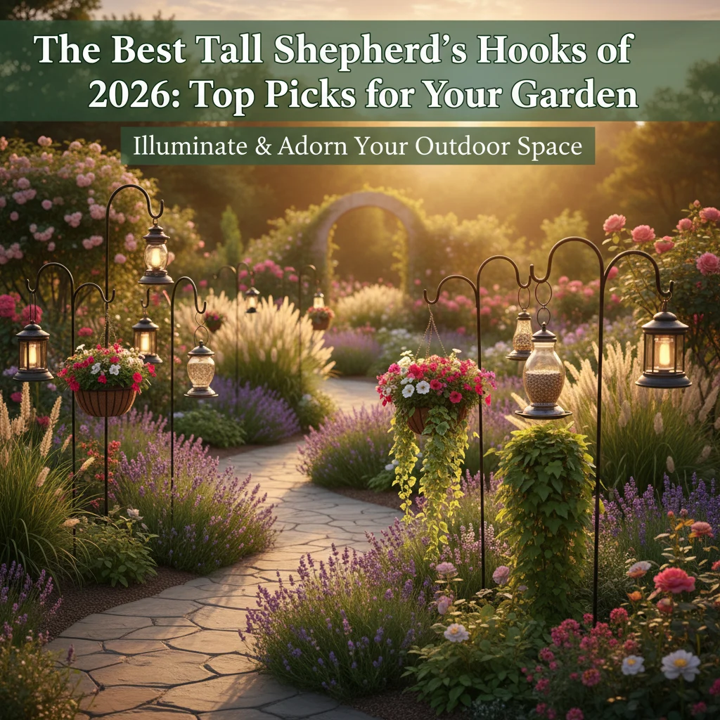 The Best Tall Shepherd’s Hooks of 2026: Top Picks for Your Garden