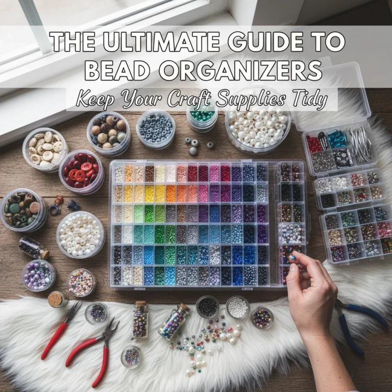 The Ultimate Guide to Bead Organizers: Keep Your Craft Supplies Tidy