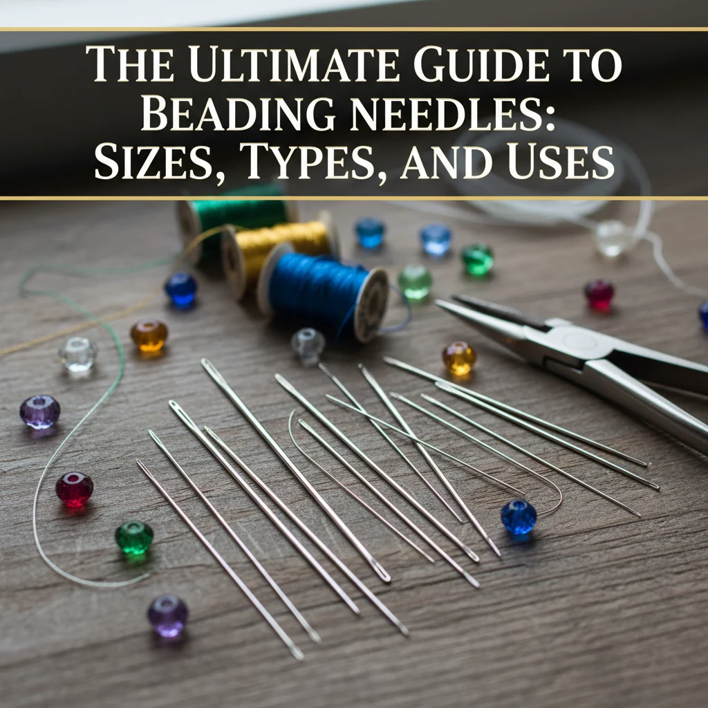 The Ultimate Guide to Beading Needles: Sizes, Types, and Uses