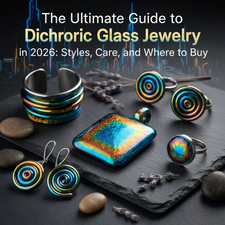 The Ultimate Guide to Dichroic Glass Jewelry in 2026: Styles, Care, and Where to Buy