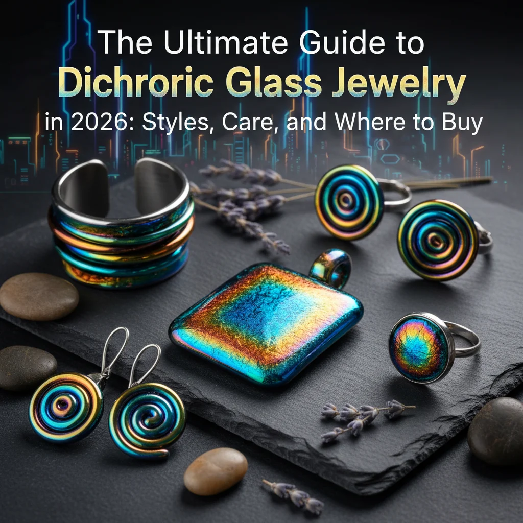 The Ultimate Guide to Dichroic Glass Jewelry in 2026: Styles, Care, and Where to Buy